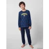 LCW Kids Lacivert Fenerbahçe Erkek Çocuk Pijama Takımı