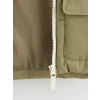 LCW Kids Bej Kapüşonlu Erkek Çocuk Şişme Yelek
