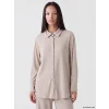 LCW EVERYDAY Gri Modal Karışımlı Oversize Kadın Gömlek Tunik