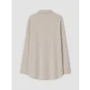 LCW EVERYDAY Gri Modal Karışımlı Oversize Kadın Gömlek Tunik