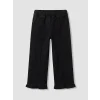 LCW Kids Siyah Wideleg Kız Çocuk Jean Pantolon