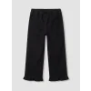 LCW Kids Siyah Wideleg Kız Çocuk Jean Pantolon