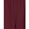 LCW Kids Bordo Polo Yaka Baskılı Kız Çocuk Eşofman Takım