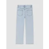 LCW Kids Mavi Straight Fit Taş İşlemeli Kız Çocuk Jean Pantolon