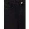 LCW Kids Siyah Wideleg Kız Çocuk Jean Pantolon
