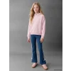 LCW Kids İndigo Kız Çocuk Soft Touch İspanyol Paça Tayt
