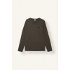 Defacto I2975AXKH148 Haki New Regular Fit V Yaka Uzun Kollu Ekose 2li Pijama Takımı