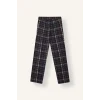 Defacto I2975AXKH148 Haki New Regular Fit V Yaka Uzun Kollu Ekose 2li Pijama Takımı