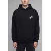Defacto H2725AXBK81 Siyah Rick and Morty Boxy Fit Kapüşonlu Kanguru Cepli Baskılı Sweatshirt