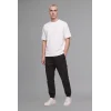 Defacto F4681AXBK81 Siyah Regular Fit Beli Bağcıklı Kargo Cepli Jogger Pantolon