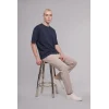 Defacto E9433AXGR536 Gri Relax Fıt Cepli Geniş Paça Uzun Boy Pantolon