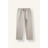 Defacto E9433AXGR536 Gri Relax Fıt Cepli Geniş Paça Uzun Boy Pantolon