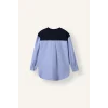 Defacto G9278AXNV251 Lacivert Regular Fıt Bisiklet Yaka Sweatshirt Tunik