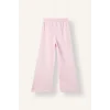 Defacto I7533A8PN633 Pembe Yan Şeritli Kolej Baskılı Wide Leg Eşofman Altı Kız Çocuk