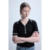 Defacto G9226AXBK81 Siyah Ultra Yumuşak Regular Fıt Polo Yaka Kısa Kollu Tişört