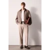Defacto H1270AXGR302 Gri Regular Fit Beli Lastikli Düz Paça Pantolon