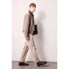 Defacto H1270AXGR302 Gri Regular Fit Beli Lastikli Düz Paça Pantolon