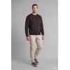 Defacto H5180AXBN337 Kahve Regular Fıt Bisiklet Yaka Basic Sweatshırt