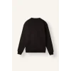 Defacto H5180AXBN337 Kahve Regular Fıt Bisiklet Yaka Basic Sweatshırt