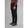 Defacto H1270AXBK27 Siyah Regular Fit Beli Lastikli Düz Paça Pantolon