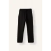 Defacto H1270AXBK27 Siyah Regular Fit Beli Lastikli Düz Paça Pantolon