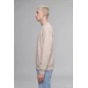 Defacto X8282AZGR169 Gri Boxy Fit Uzun Kollu Pamuklu Bisiklet Yaka İçi Yumuşak Tüylü Baskılı Sweatshirt