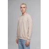 Defacto X8282AZGR169 Gri Boxy Fit Uzun Kollu Pamuklu Bisiklet Yaka İçi Yumuşak Tüylü Baskılı Sweatshirt