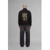 Defacto H3867AXBN337 Kahve Boxy Fit Yarım Fermuarlı Baskılı Sweatshirt