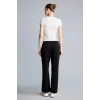 Defacto H7169AXBK81 Siyah Straight Fit Beli Bağcıklı Standart Paça Modal Sporcu Eşofman Altı