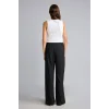 Defacto E7238AXBK81 Siyah Straight Fit Yüksek Bel Pantolon