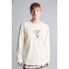 Defacto H9920AXER238 Ekru %100 Pamuk Baskılı Ekoseli New Regular Fit Uzun Kollu 2li Flanel Pijama Takımı
