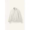 Defacto X7405AZER105 Ekru Regular Fit Dik Yaka Yarım Fermuarlı Basic Sweatshirt