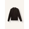 Defacto I2734AXBN338 Kahve Regular Fit Düğmeli Polo Yaka Basic Sweatshirt
