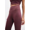 Defacto C9192AXBR93 Bordo Esnek Kumaş Aırtech Flare Fit Yüksek Bel Beli Saran Sporcu Pantolon