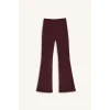 Defacto C9192AXBR93 Bordo Esnek Kumaş Aırtech Flare Fit Yüksek Bel Beli Saran Sporcu Pantolon
