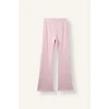 Defacto G9445AXPN74 Pembe Flare Fit Elastik Bağlamalı Bel Modal Pantolon
