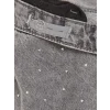 LCW Kids Karışık Wideleg Taş İşlemeli Kız Çocuk Jean Pantolon