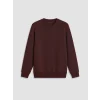 SOUTHBLUE Bordo Bisiklet Yaka Nakışlı Erkek Kalın Sweatshirt