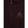 LCWAIKIKI Classic Mürdüm Polo Yaka Erkek Kalın Sweatshirt