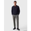 LCW Vision Lacivert Polo Yaka Erkek Sweatshirt