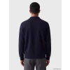 LCW Vision Lacivert Polo Yaka Erkek Sweatshirt