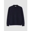 LCW Vision Lacivert Polo Yaka Erkek Sweatshirt