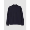 LCW Vision Lacivert Polo Yaka Erkek Sweatshirt