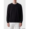 XSIDE Siyah Bisiklet Yaka Erkek Sweatshirt