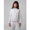 LCW Kids Gri Dik Yaka Kız Çocuk Kalın Eşofman Takım
