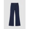 LCW Kids İndigo İspanyol Paça Kız Çocuk Jean Pantolon