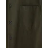 SOUTHBLUE Haki Regular Fit Gabardin Erkek Gömlek