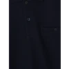 LCWAIKIKI Classic Lacivert Polo Yaka Erkek Sweatshirt