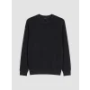 LCWAIKIKI Classic Antrasit Bisiklet Yaka Erkek Sweatshirt