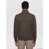 LCW Vision Kahverengi Dik Yaka Baskılı Erkek Kalın Sweatshirt